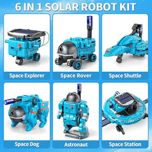 6-in-1 Solar Robot Toys